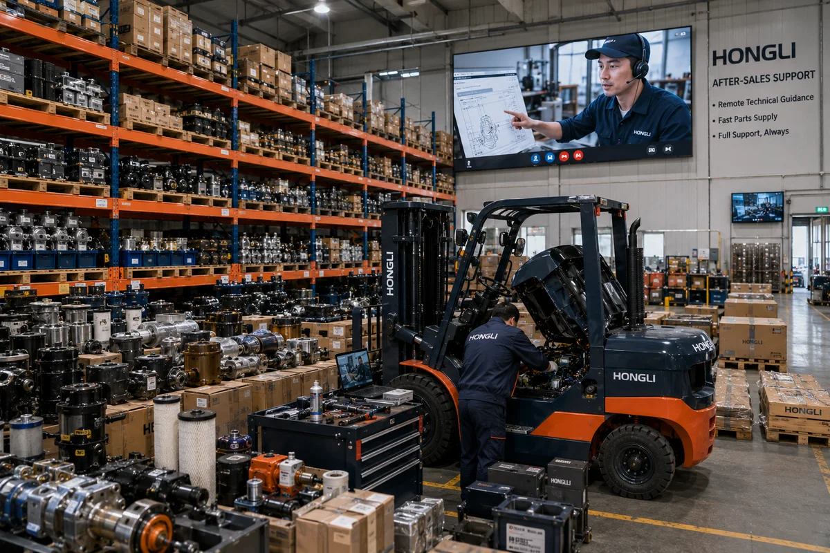 After-Sales Parts Support for HONGLI dealers