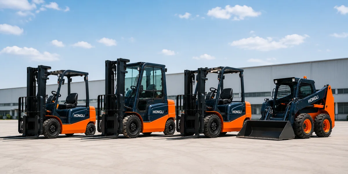 HONGLI forklifts and loaders