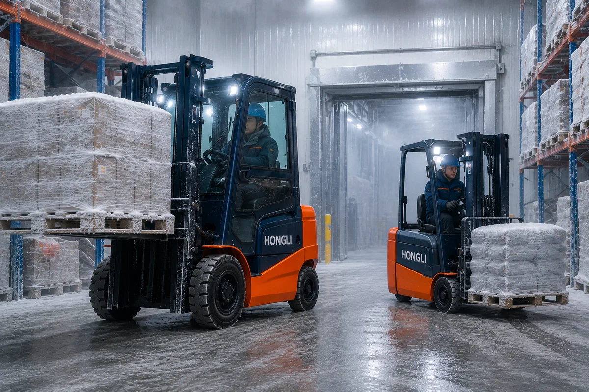 Cold-Storage Forklift Configuration Requirements