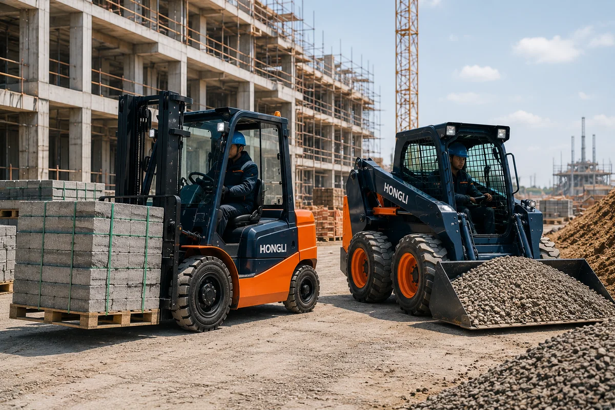 Construction Site Machinery Selection Guide