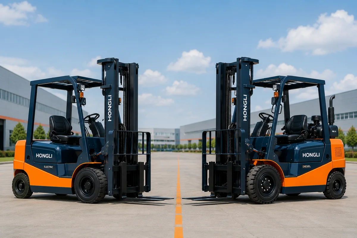 Electric vs Diesel Forklift: Full Comparison